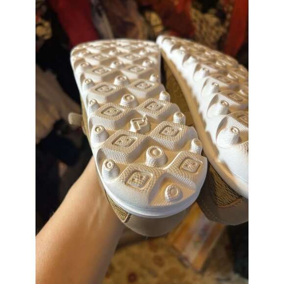 Propet Womens Travelactiv Mary Jane Flats Honey Gold Smooth NEW US 10 W - Picture 8 of 9